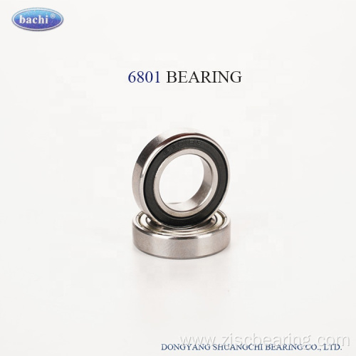 high speed deep groove ball bearing 6801 ZZ